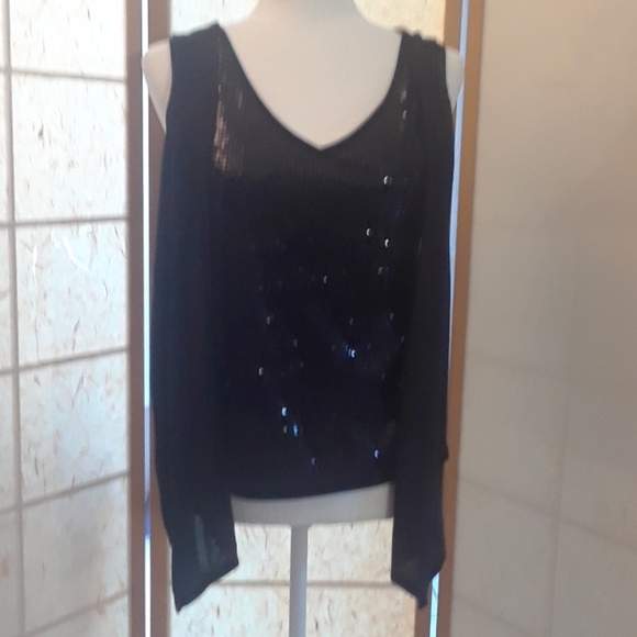 Tank top with sequins - Picture 1 of 6